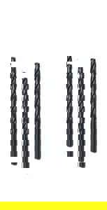3/8 in. 3-Flat Jobber Drill Bit Set (6-P